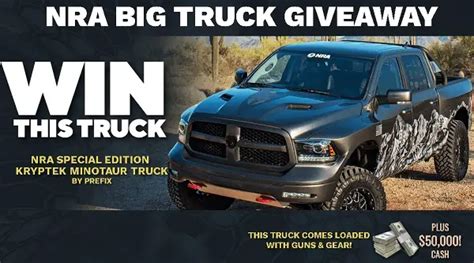 NRA Big Truck Giveaway .